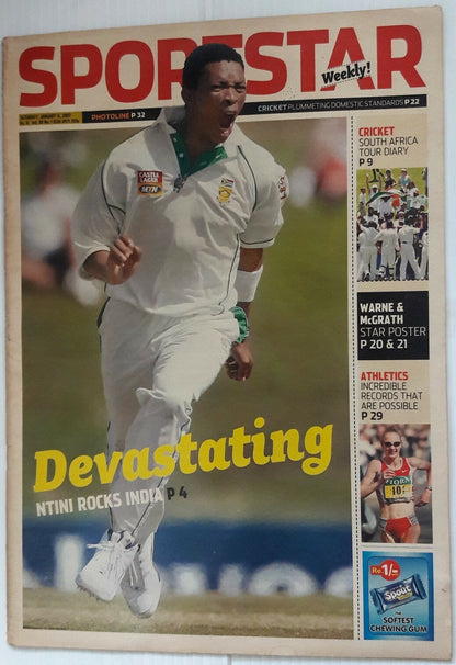 India Sportstar 2007-09 CRICKET cover issues 10” X 13” (5)