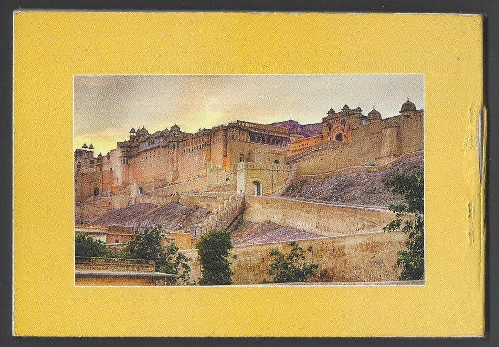 AOP India JAIPUR & AMER vintage booklet of 12 postcards