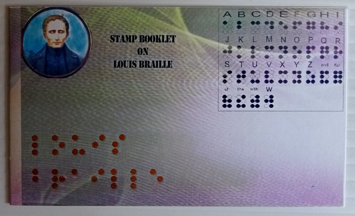 AOP India booklet 2009 Louis Braille. Limited issue