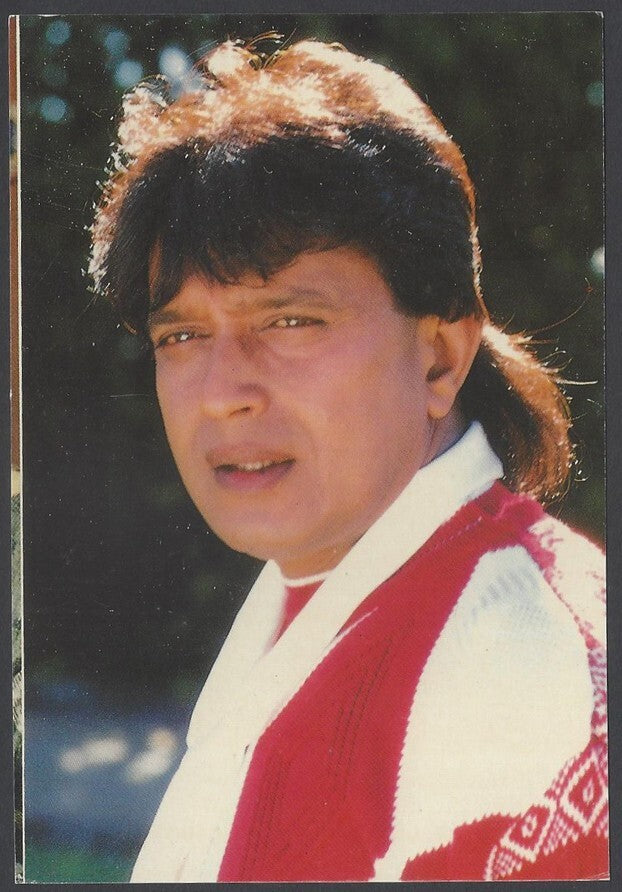 AOP India Bollywood vintage postcard - Mithun Chakraborty