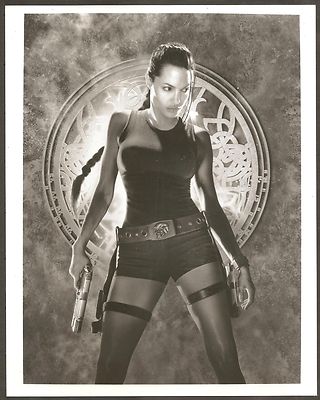 Lara Croft Tomb Raider color proofs & trials etc for India poster