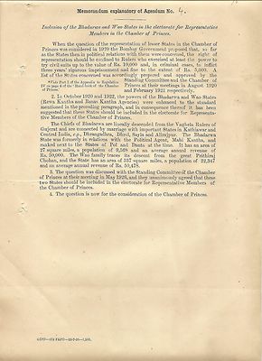 Indian States enhancement of powers of Rewa Kantha States etc.