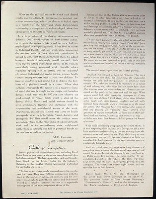India Tata Monthly 1950 Founder's Day issue