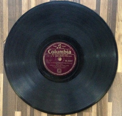 India Columbia 78rpm record Edmundo Ros COCOANUT SONG etc MADE IN INDIA