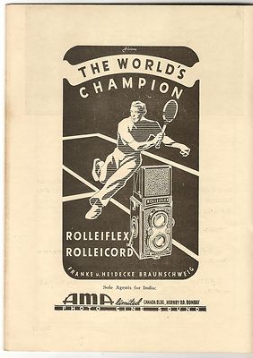 India 1950 Souvenir of The Passion Play.
