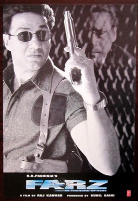 India Bollywood Press Kit 2001 Farz Jackie Shroff Sunny Deol Preity Zinta