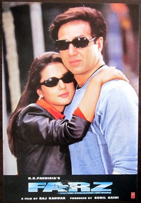 India Bollywood Press Kit 2001 Farz Jackie Shroff Sunny Deol Preity Zinta