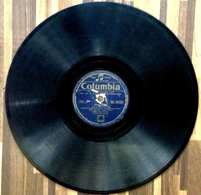 India Columbia 78rpm record Mills Bros NEVERTHELESS etc MADE IN INDIA